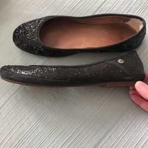 UGG glitter flats